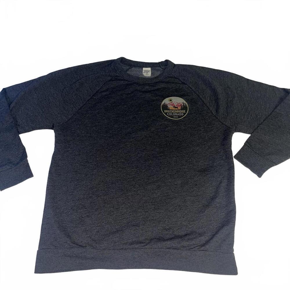 Breckenridge Colorado Rocky Mountains Nature Outdoors Unisex XL Crew Sweatshirt